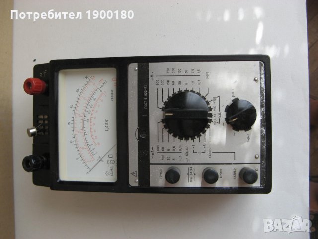 Мултицет, мултимер Ц4341 мери транзистори, снимка 4 - Други инструменти - 30565954
