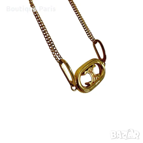 Celine оригинално колие, снимка 2 - Колиета, медальони, синджири - 49993225