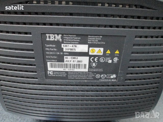Продавам монитори IBM-17" и запазени компютърни кутии, снимка 5 - Монитори - 39355342