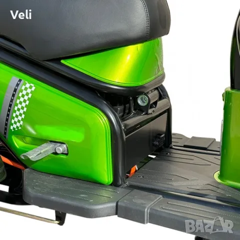 Електрическа триколка PUDDING 1500W, снимка 4 - Мотоциклети и мототехника - 48180597