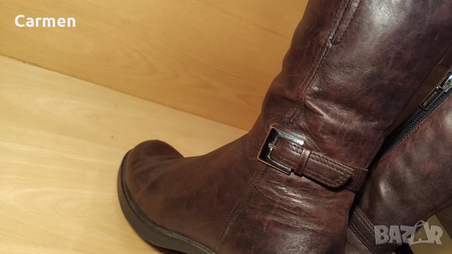 Salamander дамски ботуши от естествена кожа, снимка 10 - Дамски ботуши - 31279905