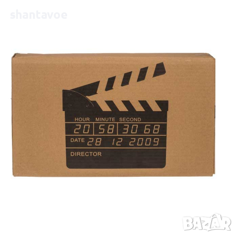 Часовник с будилник – филмова клапа , снимка 3 - Луксозни - 44601912