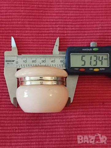 Винтидж кутийка за бижута от розов мрамор, Италия. , снимка 7 - Антикварни и старинни предмети - 47546193