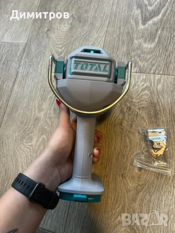 Акумулаторна LED работна лампа TOTAL INDUSTRIAL, 20 V, без батерия , снимка 5 - Други инструменти - 53929481