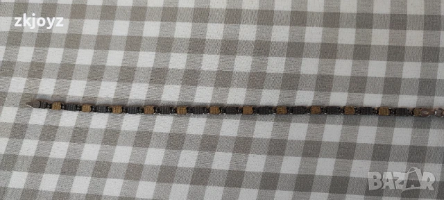 НОВА ИТАЛИАНСКА СРЕБЪРНА ГРИВНА с ПОЗЛАТА 5.70 ГРАМА/ ПРОБА 925, снимка 2 - Гривни - 51164383