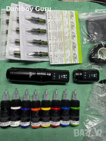 EZ Filter X30 tattoo machine машинка за татуиране/татуировки/татуси, снимка 7 - Друго оборудване - 53190254