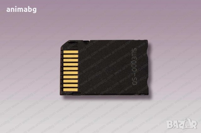 ANIMABG MicroSD към MS Pro Duo адаптер, снимка 2 - Вейп без пълнители - 33730357