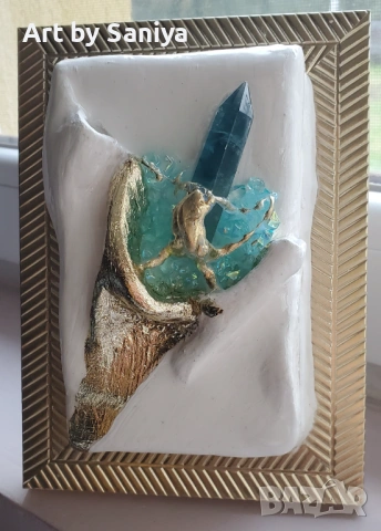 3Д картина от глина със рамка, снимка 2 - Декорация за дома - 53060241