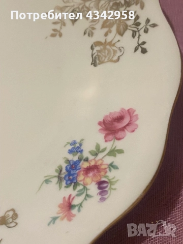 Johann Seltmann Vohenstrauss./1949 г./Порцеланова чиния., снимка 7 - Антикварни и старинни предмети - 52382279