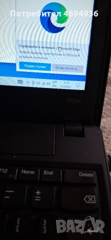 lenovo x131e.intel korei3.8gb.ram SSD, снимка 3 - Лаптопи за работа - 53351830