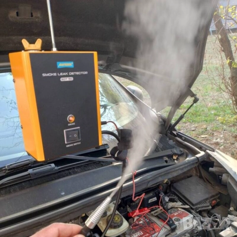 Детектор за откриване на течове с дим | Пушек машина за диагностика, снимка 11 - Други инструменти - 47777378