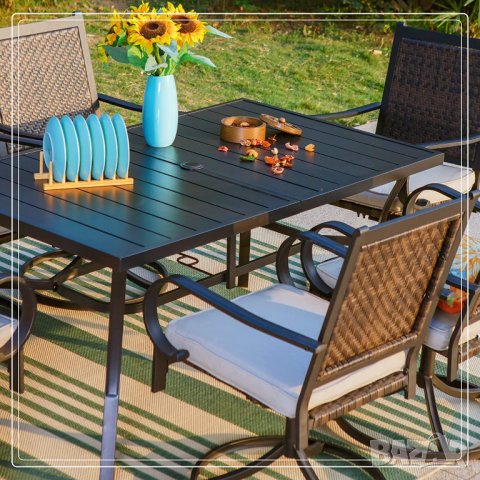 ПРОМОЦИЯ Голяма трапезна маса за външна употреба PV-326, снимка 8 - Градински мебели, декорация  - 38955085
