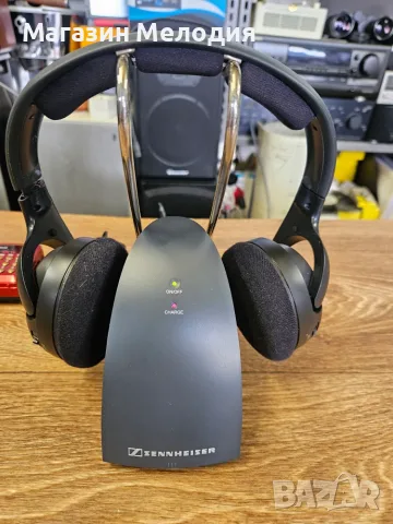 Безжични слушалки Sennheiser RS 118 (TR 118) – Немско аудио качество за телевизия и Hi-Fi, снимка 2 - Слушалки и портативни колонки - 56079936