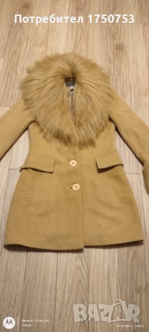 Елегантно дамско палто KENSOL, снимка 3 - Палта, манта - 34553130