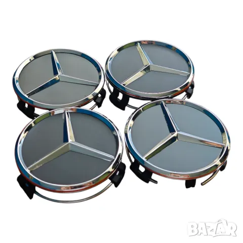 75мм Капачки за джанти за Мерцедес Mercedes-Benz