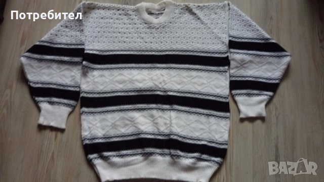 Нов мъжки пуловер Л-ХЛ, снимка 1 - Пуловери - 39460667