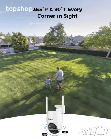 Чисто нова тествана соларна камера с вградена сим карта COCOCAM ZY-G6 24/7 без нужда от интернет..., снимка 6 - Комплекти за видеонаблюдение - 51637828