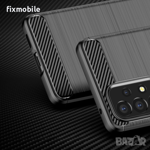 Промо! Samsung Galaxy A53 5G карбон силиконов гръб / кейс, снимка 3 - Калъфи, кейсове - 36521208