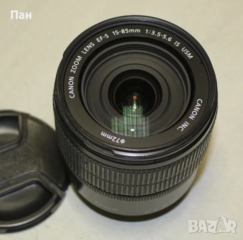 Обектив Canon EF-S 15-85 IS, снимка 2 - Обективи и филтри - 51324822