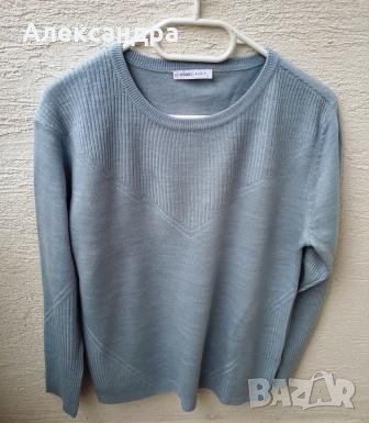 Светлосиньо пуловерче, снимка 1 - Блузи с дълъг ръкав и пуловери - 30433635