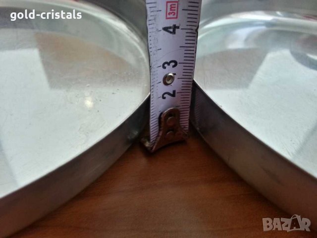 Чинии българска алпака, снимка 4 - Антикварни и старинни предмети - 30385418