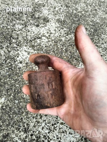 Стара тежест за кантар, снимка 1