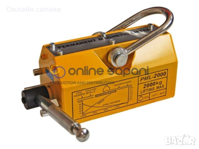 Магнитен захват (магнитна лапа) 100кг – 2000 кг