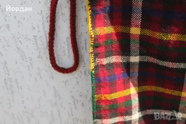 Вълнена коледарска торба , снимка 4 - Антикварни и старинни предмети - 50007173