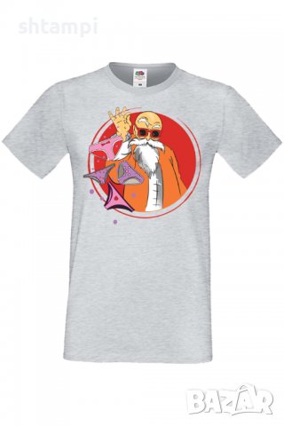 Мъжка тениска Dragon Ball Z Master Rosh,Анимация,игра,Празник,Повод,, снимка 6 - Тениски - 37878124