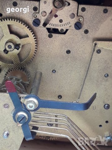 Ретро механичен каминен часовник , снимка 11 - Антикварни и старинни предмети - 31297311