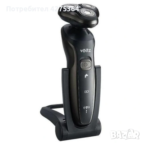 Самобръсначка V o l t z , USB, 3W, черна, 2 ГОДИНИ ГАРАНЦИЯ, снимка 2 - Електрически самобръсначки - 54054089