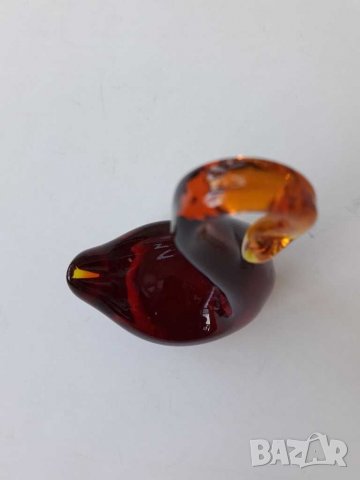 Стара стъклена фигурка , снимка 2 - Антикварни и старинни предмети - 29875383