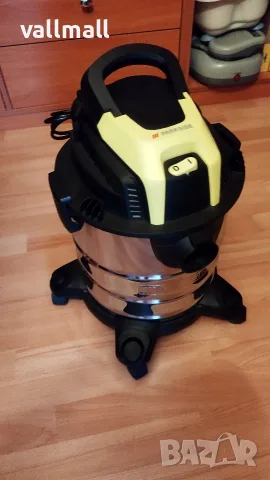 Прахосмукачка за Сухо и Мокро Почистване PARKSIDE 1300W 19.8L ИНОКС