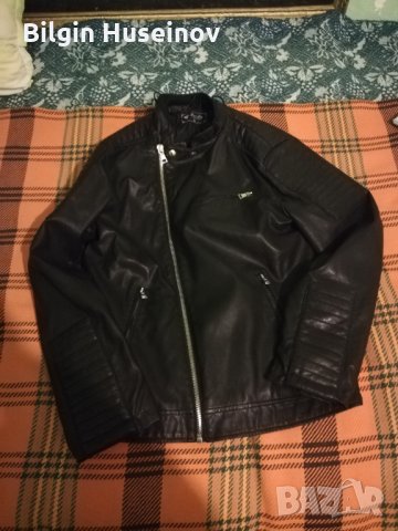 Мъшко кожено яки, снимка 3 - Якета - 31520139
