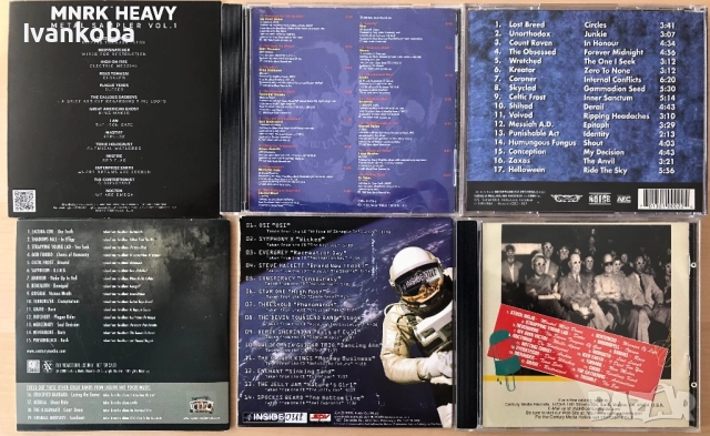 Оригинални дискове с компилации на хеви метъл музика , снимка 2 - CD дискове - 52118349