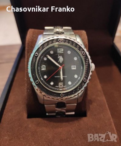 Us Polo assn уникален и стилен дизайн елегантен часовник