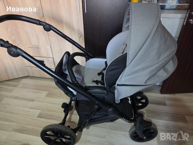 Бебешка количка Buba Zaza 2 4в1, снимка 6 - Детски колички - 53940828