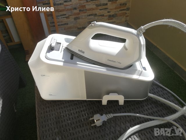 Парна станция Braun CareStyle 7 Pro Център за гладене Парогенератор Професионална Ютия с пара, снимка 14 - Ютии - 42875033