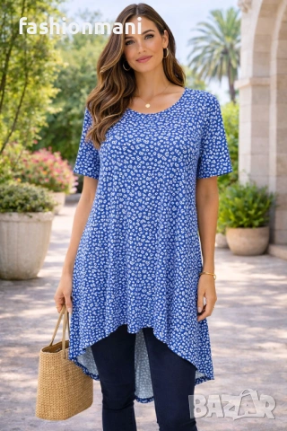 Елегантна туника  3 модела - код 906, снимка 3 - Туники - 40506912