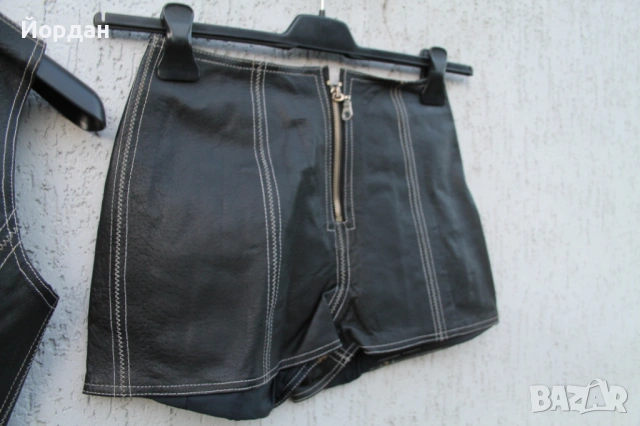 Дамски костюм от естествена кожа , снимка 8 - Костюми - 53999191