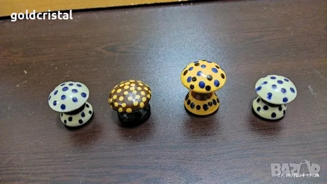 керамични гъбки за декорация , снимка 2 - Антикварни и старинни предмети - 47739357