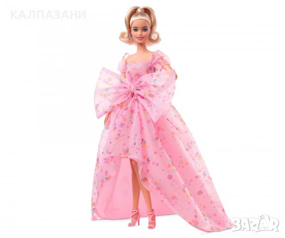Кукла Barbie - Колекционерска кукла: Рожден ден Mattel Barbie® HCB89 , снимка 2 - Кукли - 36934320