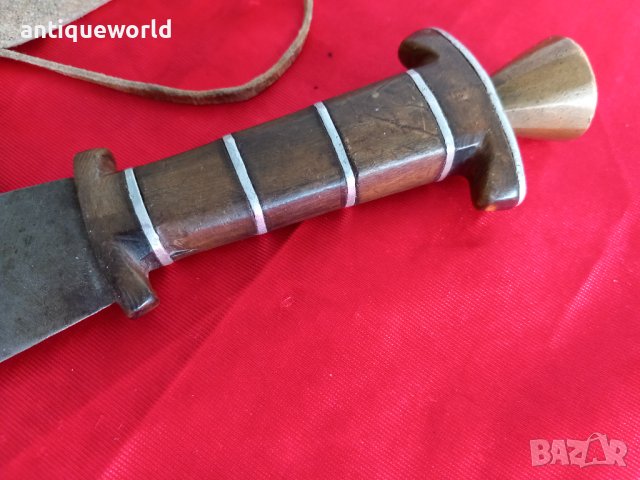 Стар Етиопски Кинджал Афар , ДЖИЛЕ , Кама, снимка 2 - Антикварни и старинни предмети - 44414781