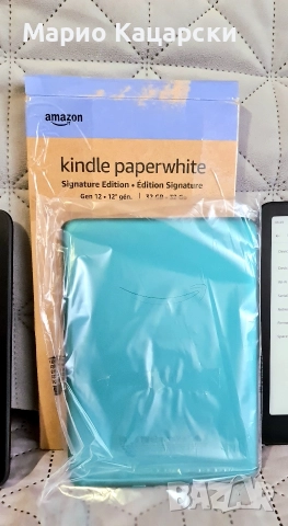 kindle paperwhite 12 signature 32гб и Kindle paperwhite 12th 16gb, снимка 4 - Електронни четци - 52884202