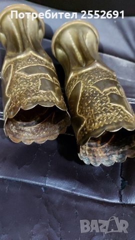 Метални вази , снимка 2 - Антикварни и старинни предмети - 42299249