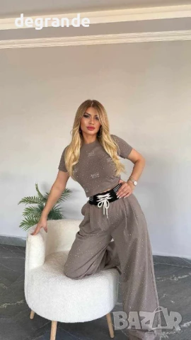 НАМАЛЕН Дамски комплект Miu Miu 2 части/ВИДЕО НА МОДЕЛА/