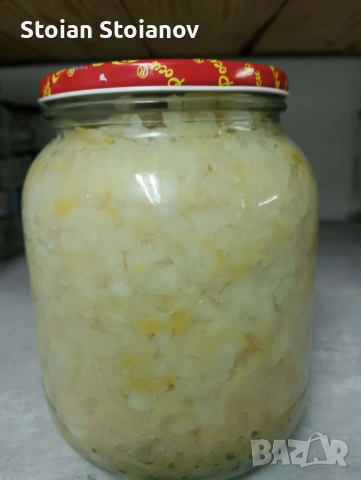 Кисело зеле в буркан, снимка 3 - Домашни продукти - 53223865