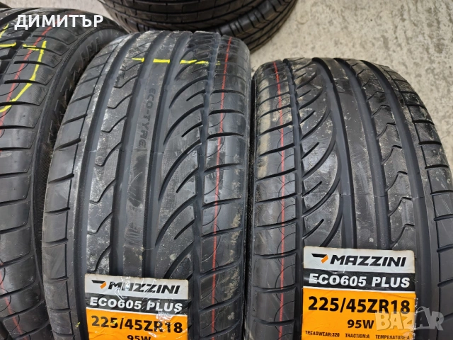 4бр.НОВИ летни гуми MAZZINI 225 45 18 DOT23 цена за брой, снимка 4 - Гуми и джанти - 54082913