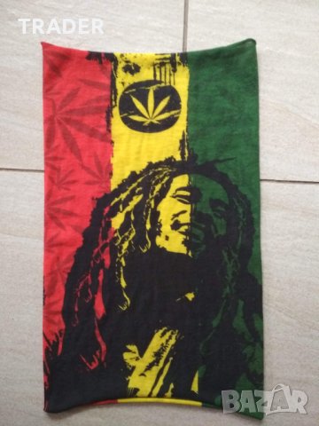 бъф кърпа за глава шал Боб Марли Bob Marley, снимка 1 - Шалове - 30722446