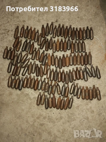 голям лот 120 броя пълнители за сифон за газирана вода, снимка 1